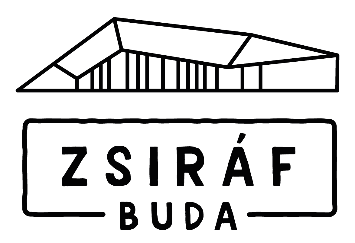 Zsiráf Buda logó