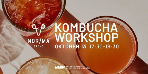 Kombucha workshop a Norma Grandban