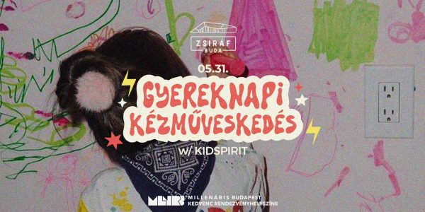 zsiráf-gyereknapi kézműveskedés